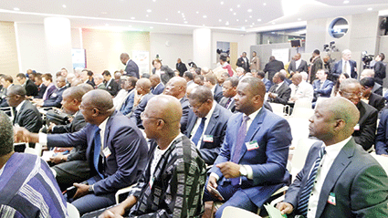 Les participants ont dû suivre les travaux dans des salles attenantes, en visio-conférence, où ils ont pu suivre les différents exposés sur les principaux axes du PNDES, son dispositif de mise en œuvre et de suivi-évaluation. (DR)