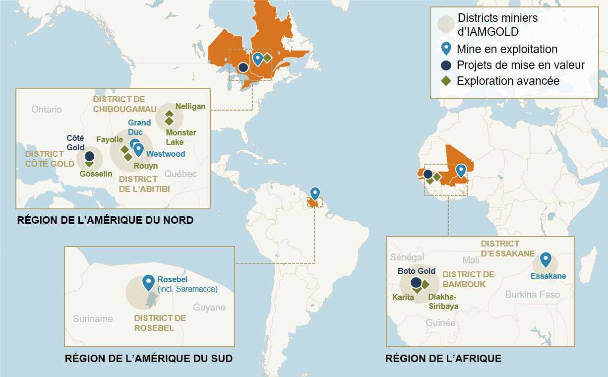 MIne: IamGold corporation sells its assets in Senegal and Mali