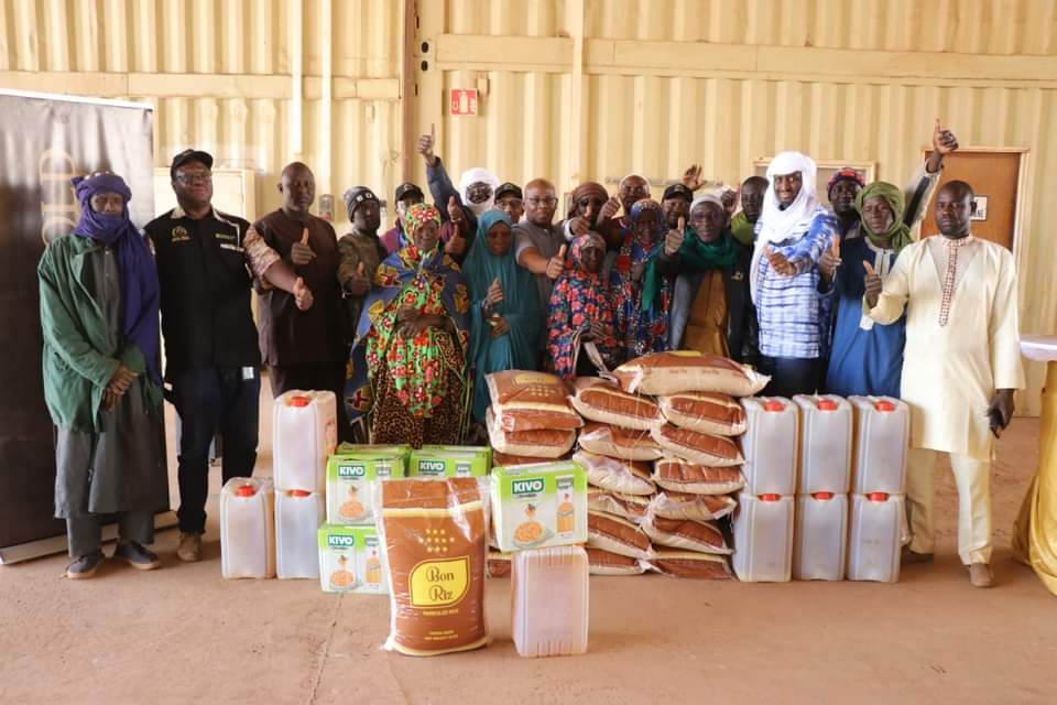 IAMGOLD ESSAKANE SA: the mining company donates food to 1000 vulnerable households